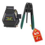 Kit Clivador De Fibra Óptica Skl 6c Ftth Alicate Decapador