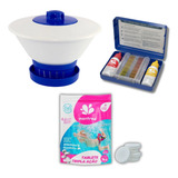 Kit Clorador Margarida Estojo Teste 2em1 Tablete Triplaação