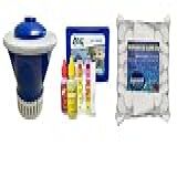 Kit Clorador Medio-estojo De Teste-1kg Pastilha Cloro 20g