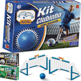 Kit Clubinho Mini Trave De Futebol Infantil Golzinho Juvenil