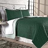 Kit Cobre Leito Zeus Casal Dupla Face 03 Peças Verde