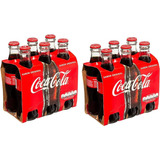 Kit Coca-cola Garrafa 250ml Vidro Pack 12 Unid Tradicional