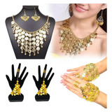 Kit Colar Brinco Pulseira