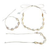 Kit Colar Buzios Pulseira