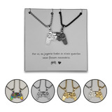 Kit Colar Casal Gamer
