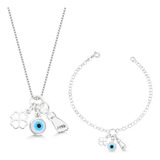 Kit Colar E Pulseira