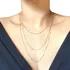 Kit Colar Trio Bolinha Feminino Folheado A Ouro 18 Tendência