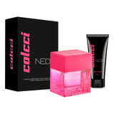 Kit Colcci Neon Girls (1 Deo Colônia 100ml+1 Body Lotion 100ml) - Água De Cheiro 