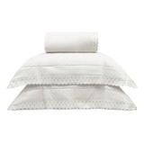 Kit Colcha Bordare Casal