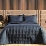 Kit Colcha Cobre Leito Casal Padrão Básico 3 Pçs 2 50mx2 50m