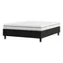 Kit Colchão   Cama Box Emma Duo Queen  158x198cm  Cor Cinza claro
