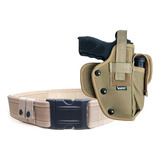Kit Coldre De Cintura Universal Tático Militar Cinto Na