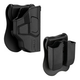 Kit Coldre Destro G42 Porta Carregador Glock Cytac
