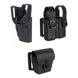 Kit Coldre G3 G2c Glock Porta Carregador Porta Algema 