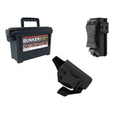 Kit Coldre Velado G2c Porta Carregador Caixa Bunker Box