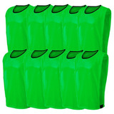 Kit Colete Reforçado Com 10 Unidades Trb Verde Limão Tam G