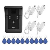 Kit Coletivo S 500 Montado 4 Ponto Interfones P100 E 8 Tags