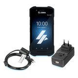 Kit Coletor Dados Zebra Tc21 Se4710 Fonte cabo Usb zbr02 