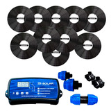 Kit Coletor Solar Piscina Girassol 40m 10 Placas Ecomasol