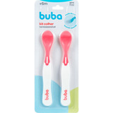 Kit Colheres Termossensíveis Colher Bebe Papinha Quente Buba