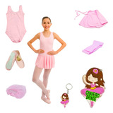 Kit Collant Regata Completo Ballet Infantil