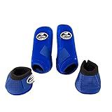 KIT COLOR BOOTS HORSE CLOCHE E CANELEIRA Cor Azul Royal