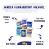 Kit Colorido Polycol 18 Massas Profissional - 90g Sortidas Cor 18 Cores