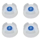 Kit Com 04 Bico Para Bisnaga Fifo Válvula Azul Original