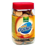 Kit Com 04 Biscoitos Salgado Gullon Mini Cracker 350g Cada