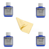Kit Com 04 Limpa Pratas 35 Ml Monzi Original Brinde