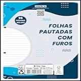 Kit Com 05 Blocos Para Fichário Universitário Branco 96 Folhas SD Inovações
