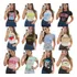 Kit Com 05 T Shirts Camisetas Feminina Atacado
