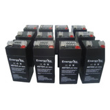 Kit Com 06 Bateria 4v 4ah Para Balanças Automação 