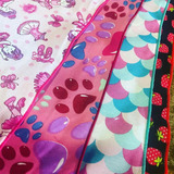 Kit Com 10 Bandanas Cães E Pet Shop Tam G 65cm