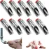 Kit Com 10 Bebedouros Chupetas Inox Para Suíno Porco Adulto