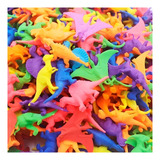 Kit Com 10 Bichos Gel Dinossauros Animais Que Cresce Na Água