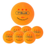 Kit Com 10 Bolinhas De Ping Pong 3 Estrelas Novas