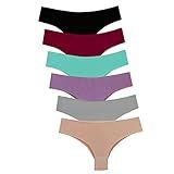 Kit Com 10 Calcinha Fio Dental Sem Costura Moda Íntima Isa Lingerie Corte A Laser