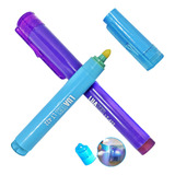 Kit Com 10 Canetas P Identificar Notas Dinheiro Falsas
