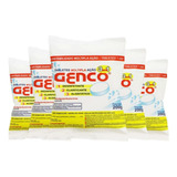 Kit Com 10 Cloro Tabletes Genco Tripla Ação Para Piscinas
