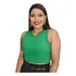 Kit Com 10 Croppeds Básico Canelado Ribana Lisa Premium