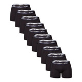 Kit Com 10 Cuecas Boxer Com Elástico Masculina Zorba Oferta