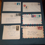 Kit Com 10 Envelopes Postais Antigos
