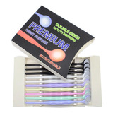 Kit Com 10 Espelhos Clínicos Dupla Face Bucal Odontológico