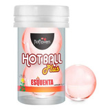Kit Com 10 Hot Ball Plus Esquenta bolinha 