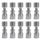 Kit Com 10 Juntas Conexão União Lokring 5 16 X 1 4 Aluminio