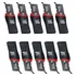 Kit Com 10  Leitor Gravador De Cartao De Memoria Sd Card