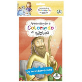 Kit Com 10 Livros Aprendendo E Colorindo Com A Bíblia