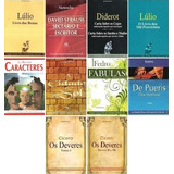 Kit Com 10 Livros De Filosofia E Sociologia Em Promoção