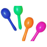 Kit Com 10 Maracas De Plástico